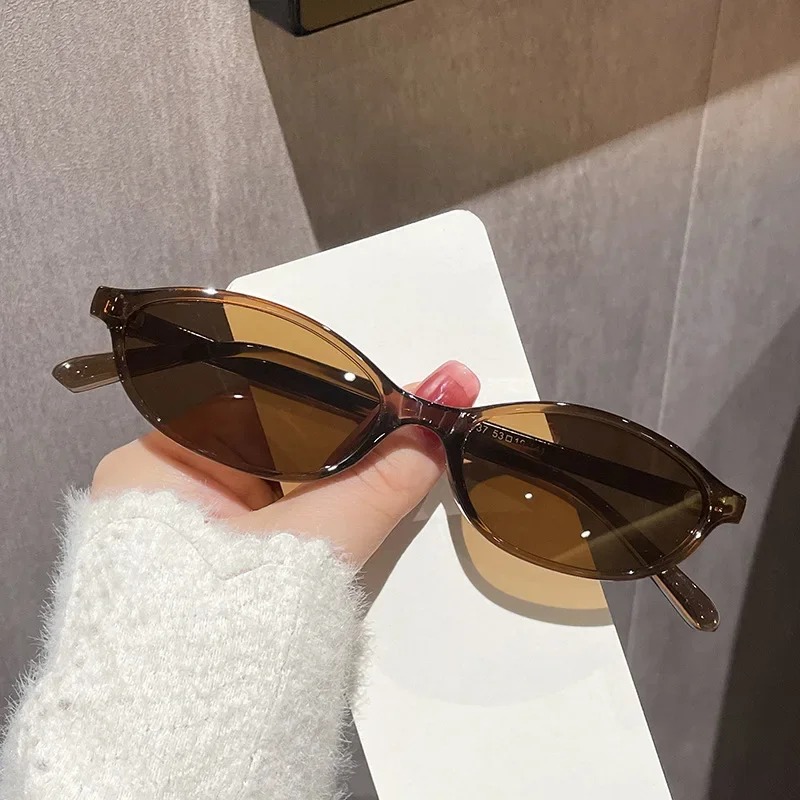 뉴 레트로 스몰 오벌 선글라스 여성용 Y2k 트렌디 스 - Sunglasses Cat Eye 리뷰 및 가격