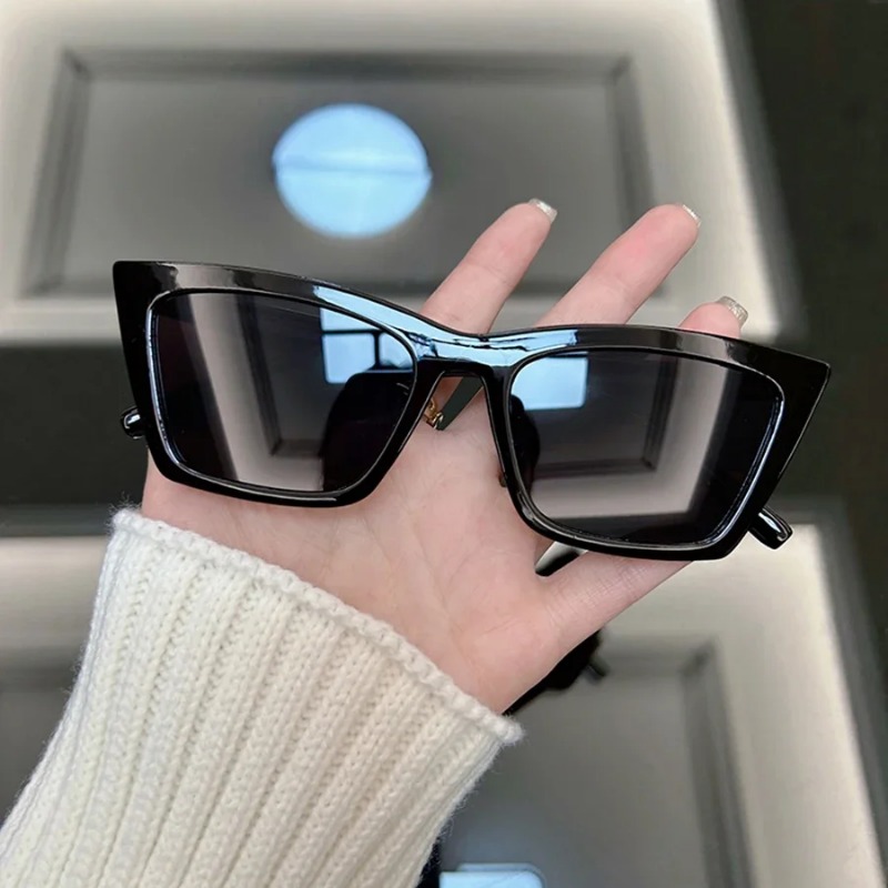 럭셔리 캣아이 블랙 선글라스 여성 남성 브랜드 패션 선 - Sunglasses Cat Eye 리뷰 및 가격