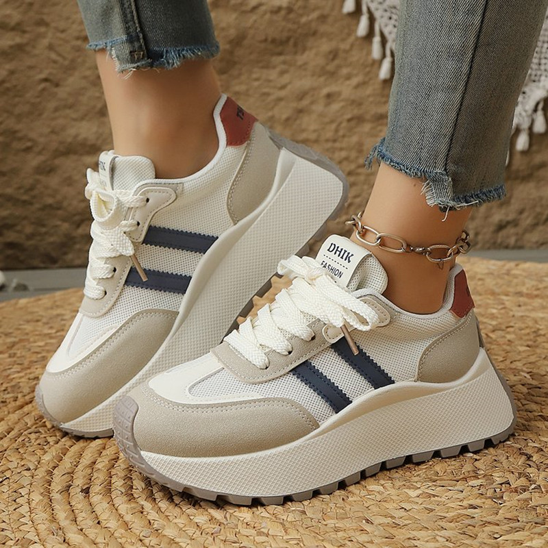 패션 통기성 메쉬 스포츠 캐주얼 여성 키높이 아간 신발 - Wedge Espadrille Women 리뷰 및 가격