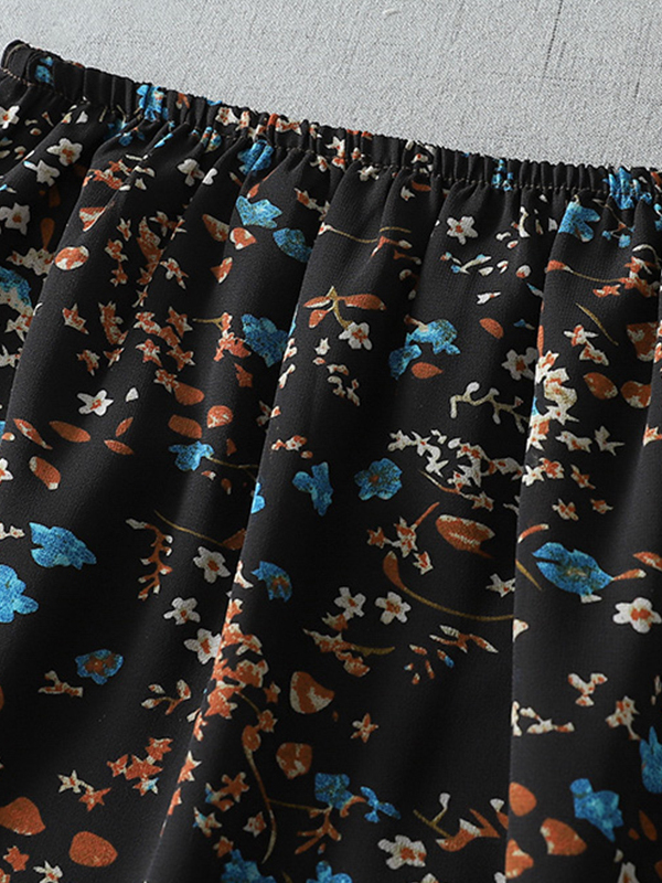 2026년 여름 신상품: 신축성 있는 허리 밴드, 쉬폰 - Midi Skirt Floral 리뷰 및 가격